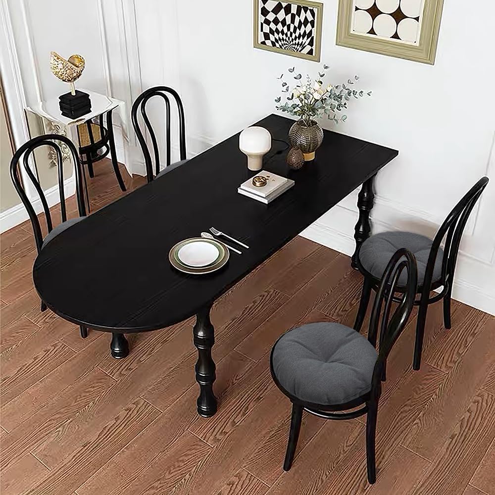 Magpie Fabrics 15" Round Bistro Seat Cushions with Ties, Set of 2, Water...