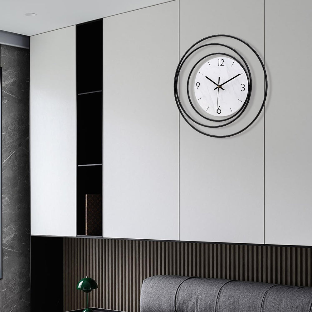 Dankeit Decorative Wall Clock,Silent Non-Ticking Quality Quartz Movement Batt...