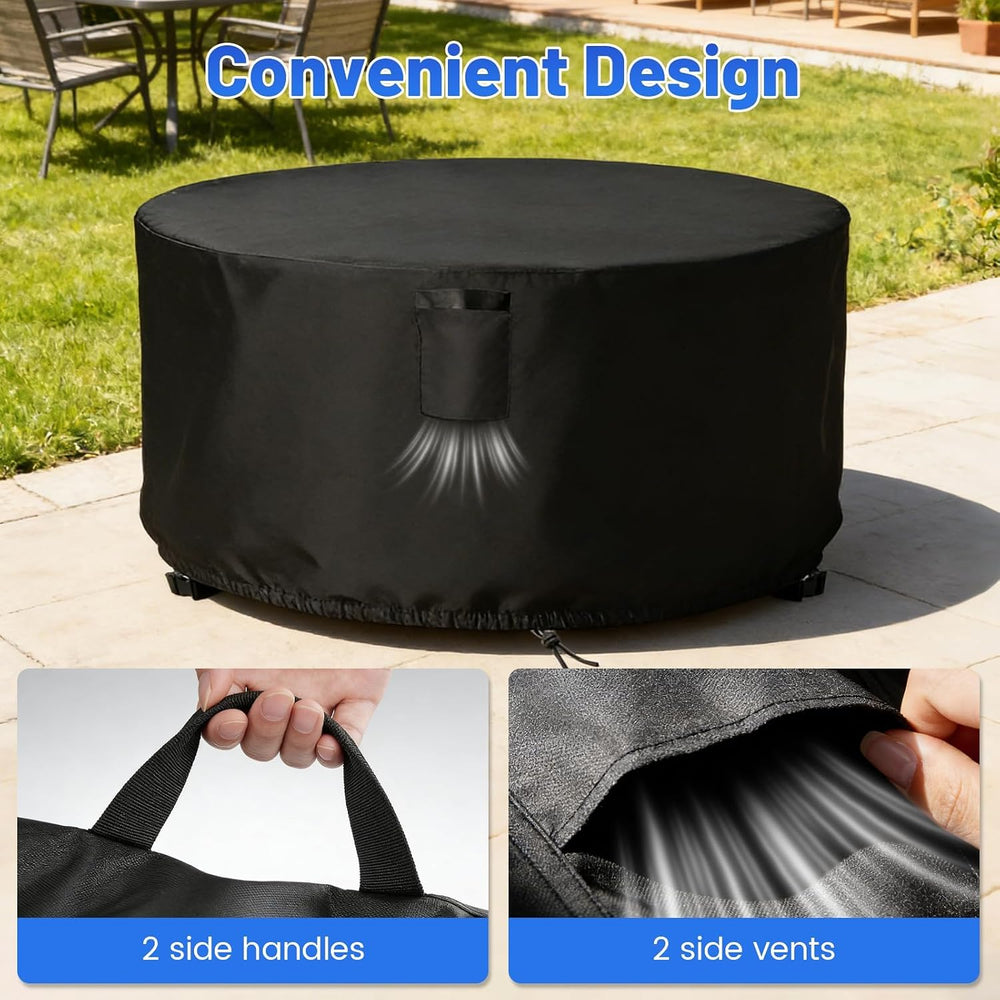 Fire Pit Cover Round 42 in for Solo Stove Fire Pit/Tabletop