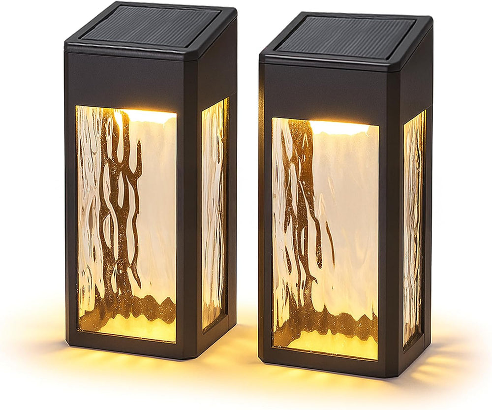 Classy Caps SWL888 - Black Aluminum Lancaster Deck & Wall Light (2 Pack) ...