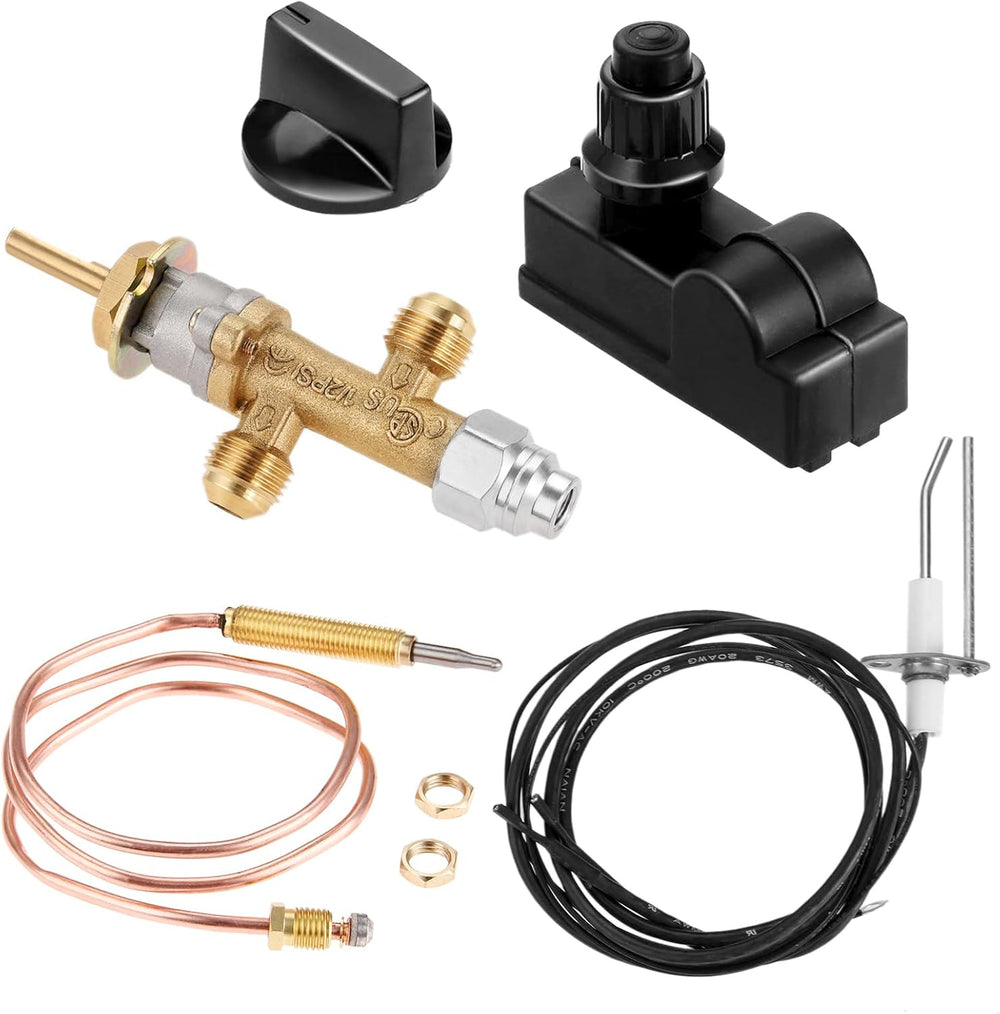 Low Pressure LPG Propane Gas Fireplace Fire Pit Flame Failure Safety Control ...