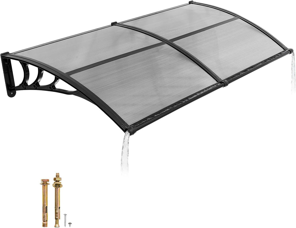 VEVOR Awnings for Door Entrance, 38" x 78" Window Door Awning Canop...