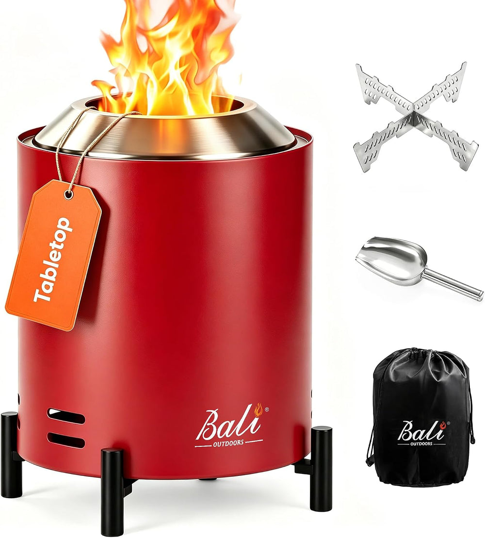 BALI OUTDOORS 6.5 inch Tabletop Fire Pit Round