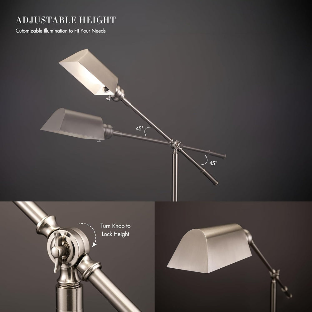 O’Bright - Pharmacy Floor Lamp (Brushed Nickel)