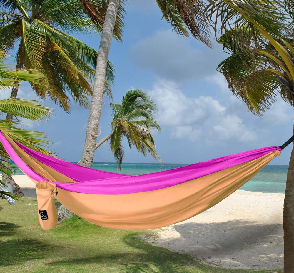 Gold Armour Camping Hammock - XL Double Hammock Portable Hammock Camping Acce...