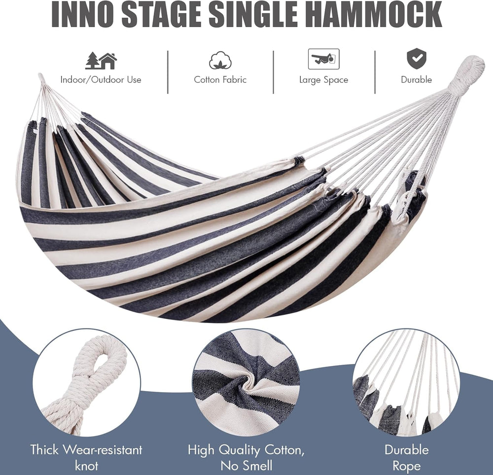 INNO STAGE Double Hammock with Tree Straps, Extra Large 2 Persons Hammock