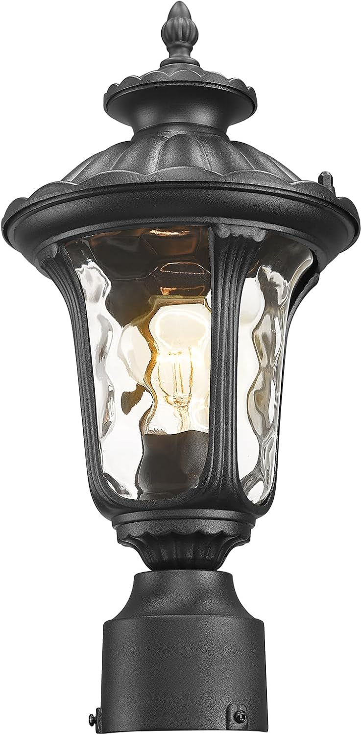 Outdoor Post Lights Fixtures Lamp Post Light Fixture, Pole Lantern Lighting F...