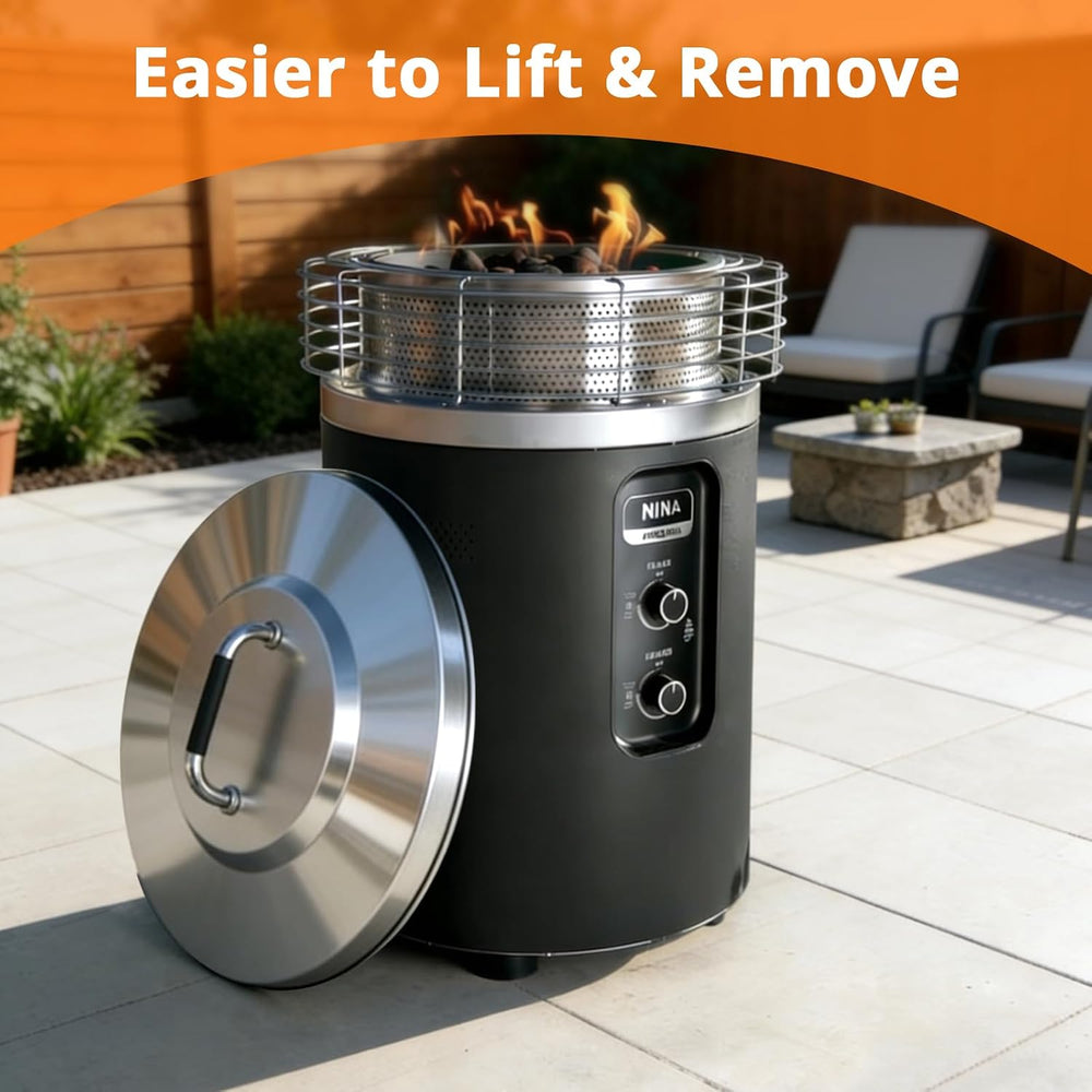 Fire Pit Lid for Ninja Fireside360, Cover for Ninja Fireside360 Accessories