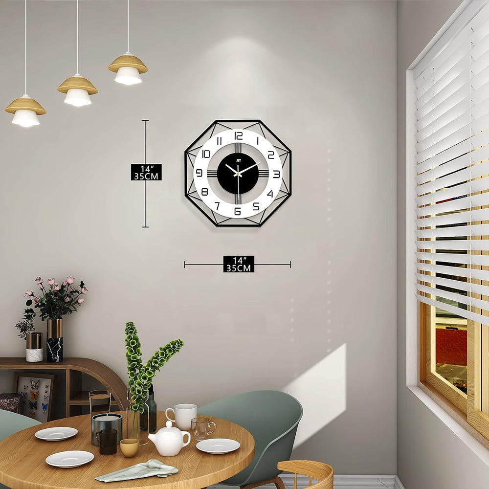 Large Wall Clocks for Living Room Decor Modern Silent Wall Clock for Home Hou...