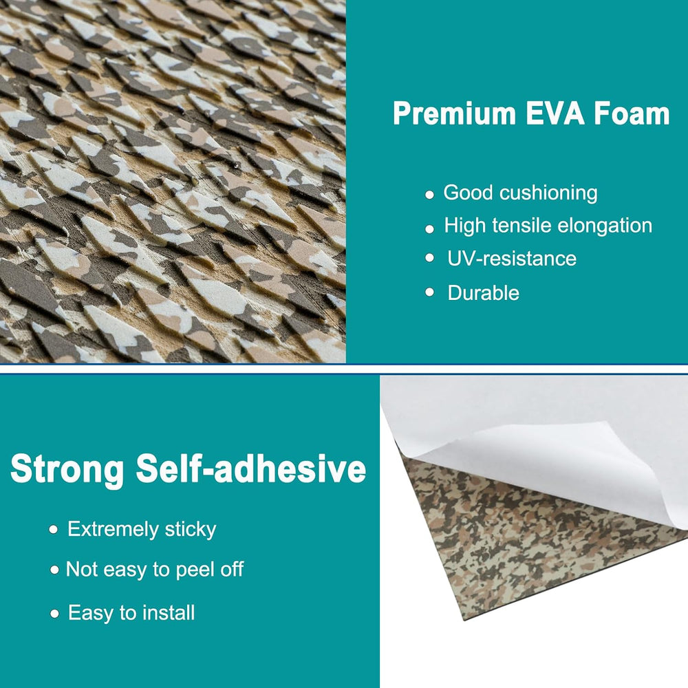 Hjdeck Boat Flooring EVA Foam Boat Decking Marine Carpet Non-Slip Decking She...