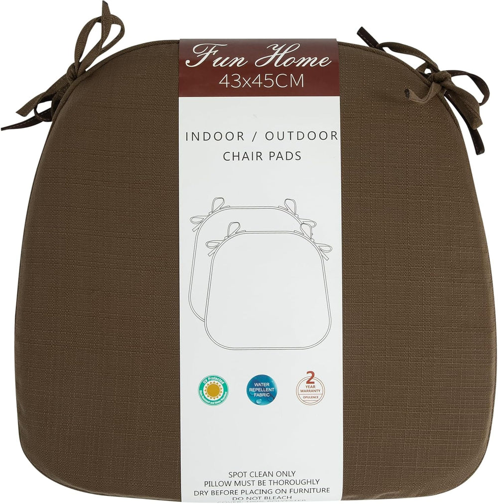 Outdoor Chair Cushions Set of 2,Patio Seat Cushion 17"x16"x2",...