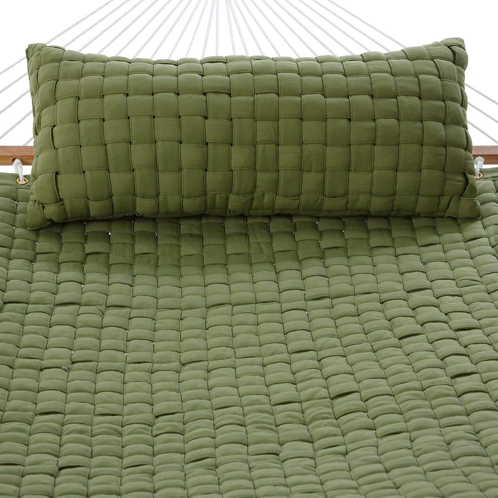 Hatteras Hammocks B-Weave-LTGR Soft Weave Hammock Pillow, Light Green