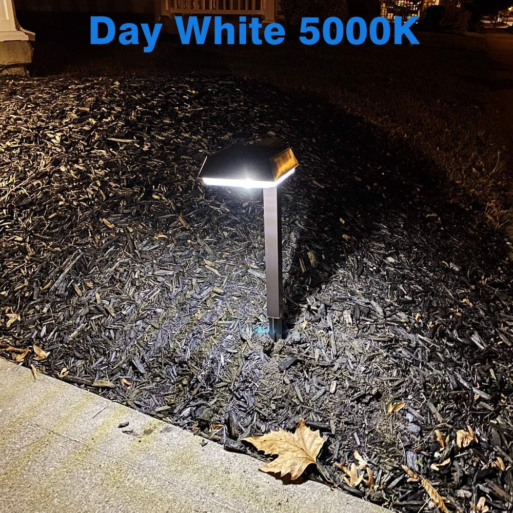 Bobcat Solar Pathway Lights Outdoor Super Bright 300 lumens with 2-in-1 Warm ...