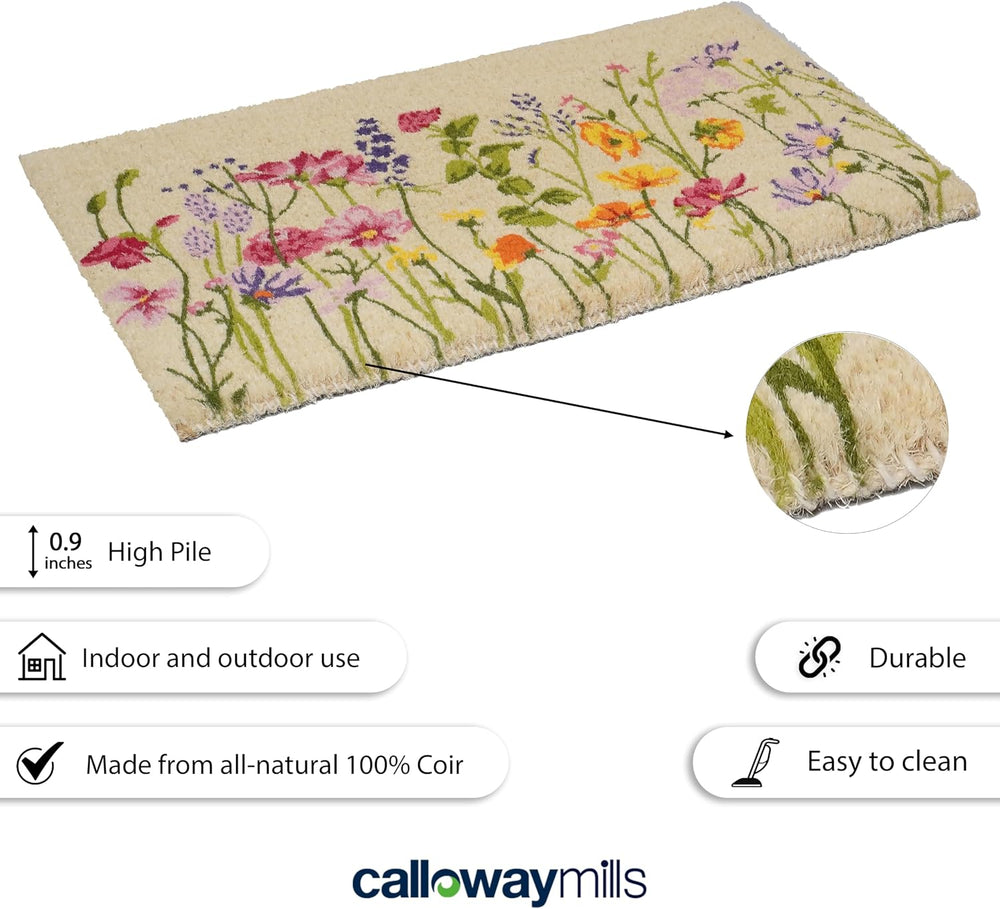 Calloway Mills Blooming Garden Doormat (24" x 36" x 1.50")