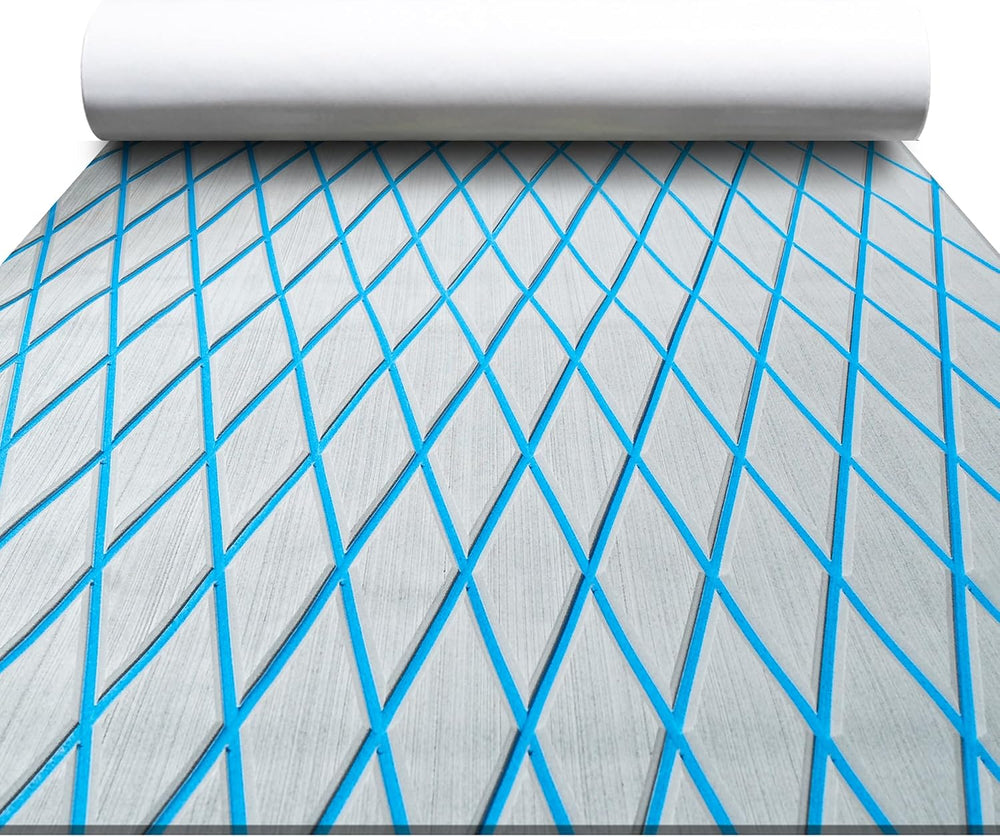 FOCEAN Boat Flooring EVA Foam Boat Decking Marine Mat Non-Slip Self-Adhesive ...