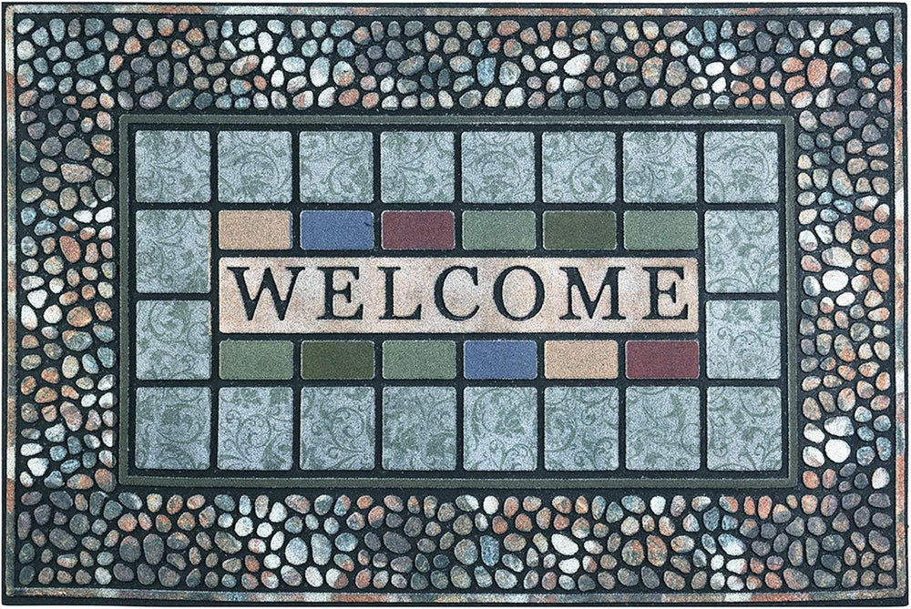 CHICHIC Rectangle Entrance Door Mat Large 24 x 36 Inch Entry Way High Traffic...