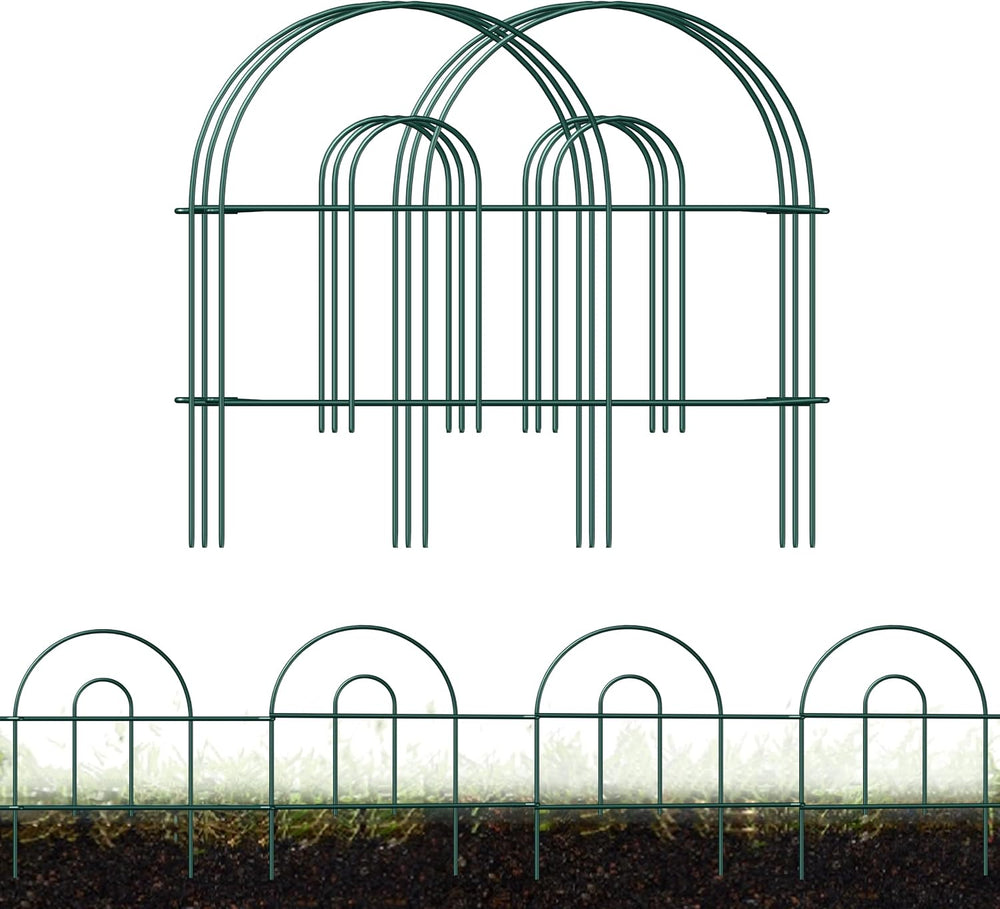 Green Garden Fencing 18inX50ft Decorative Border Wire Edging Garden Fence