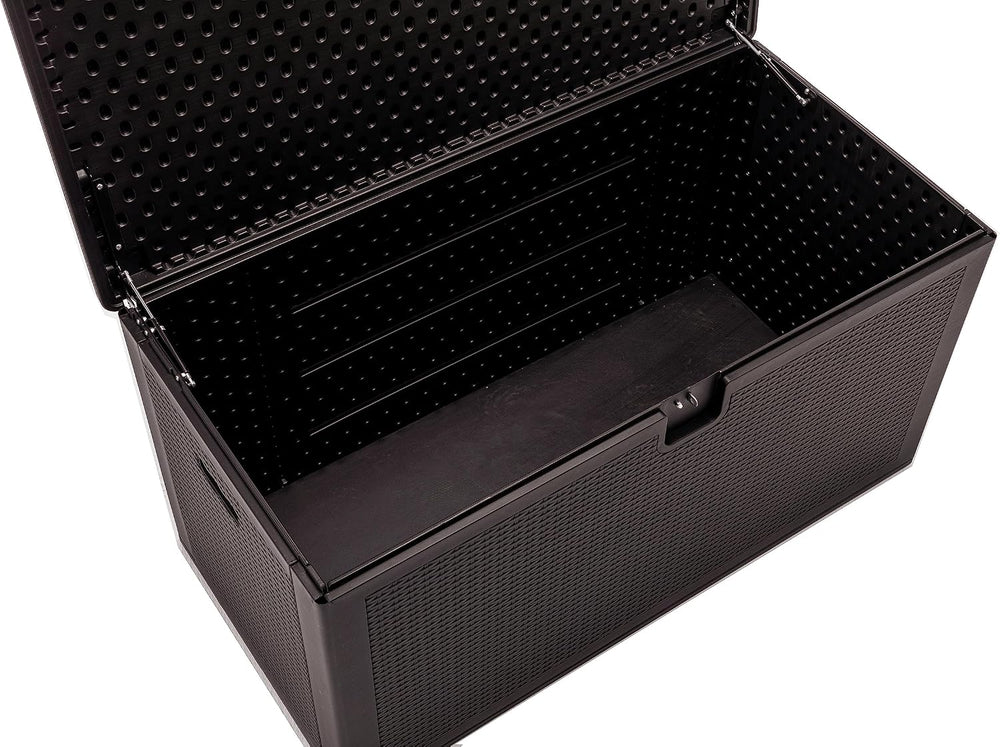 BTExpert Set of 2, 150 Gallon Extra Large Deck Box Outdoor Storage Container ...