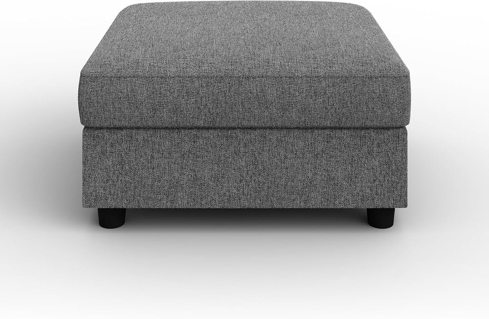 HONBAY Modern Ottoman Coffee Table Foot Stool with Storage for Living Room, L...