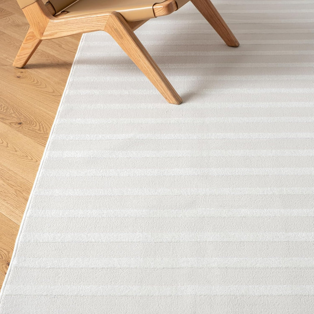 Revival Rugs Staves 8'x10' Area Rugs - Washable, Medium Pile, Modern,...