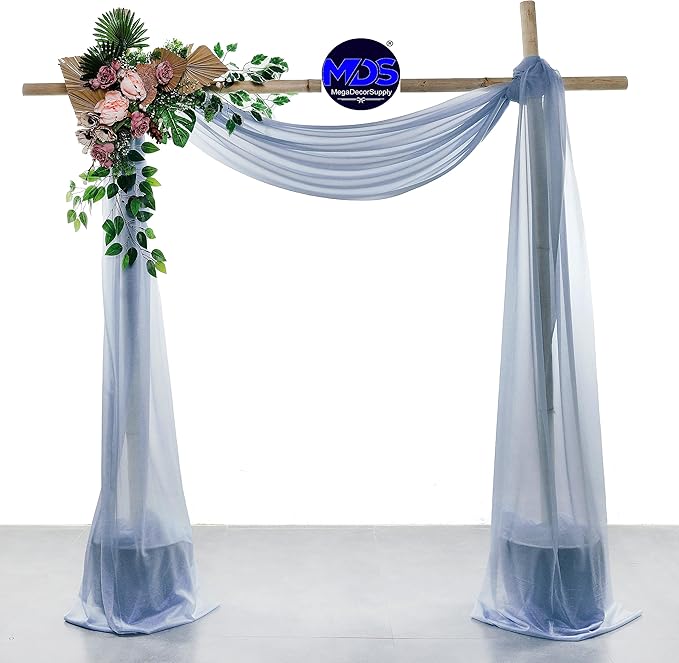 MDS Halloween Chiffon Draping Fabric - 1 Panel, 30" Wide x 40ft Long - S...