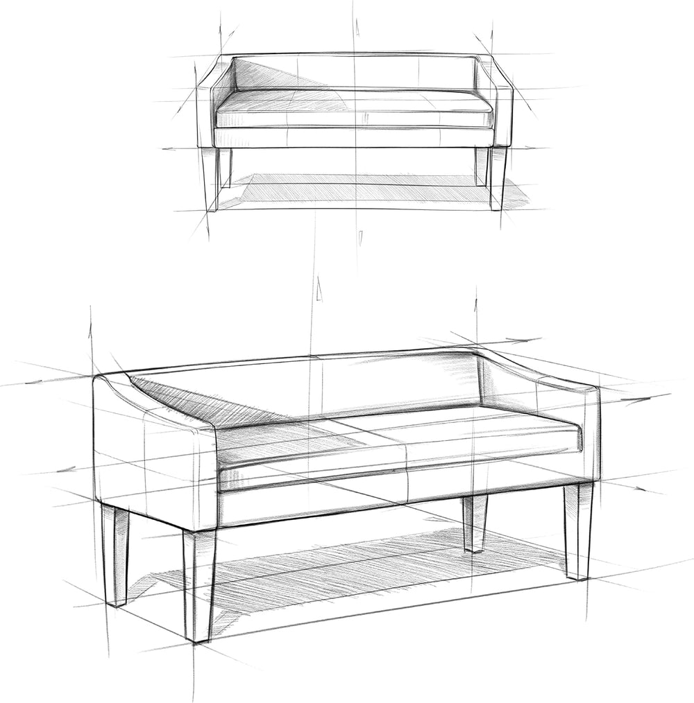 SIMPLIHOME Parris 50" Wide Upholstered Bench in Platinum