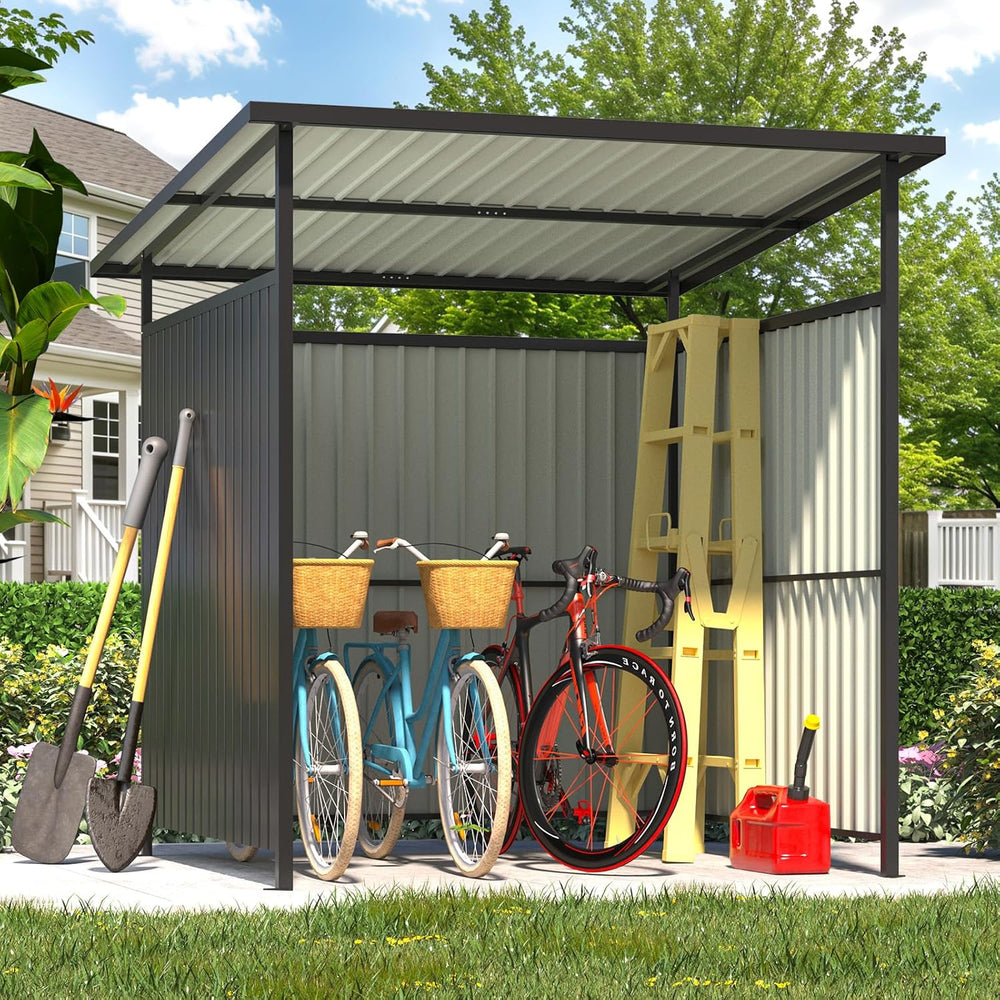AECOJOY 6' x 6' Outdoor Hardtop Grill Gazebo, Small Pergolas and Gaze...