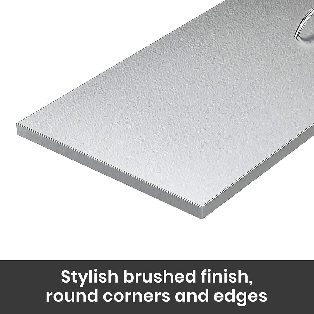 Stanbroil Fire Pit Burner Pan Cover 27" x 11"