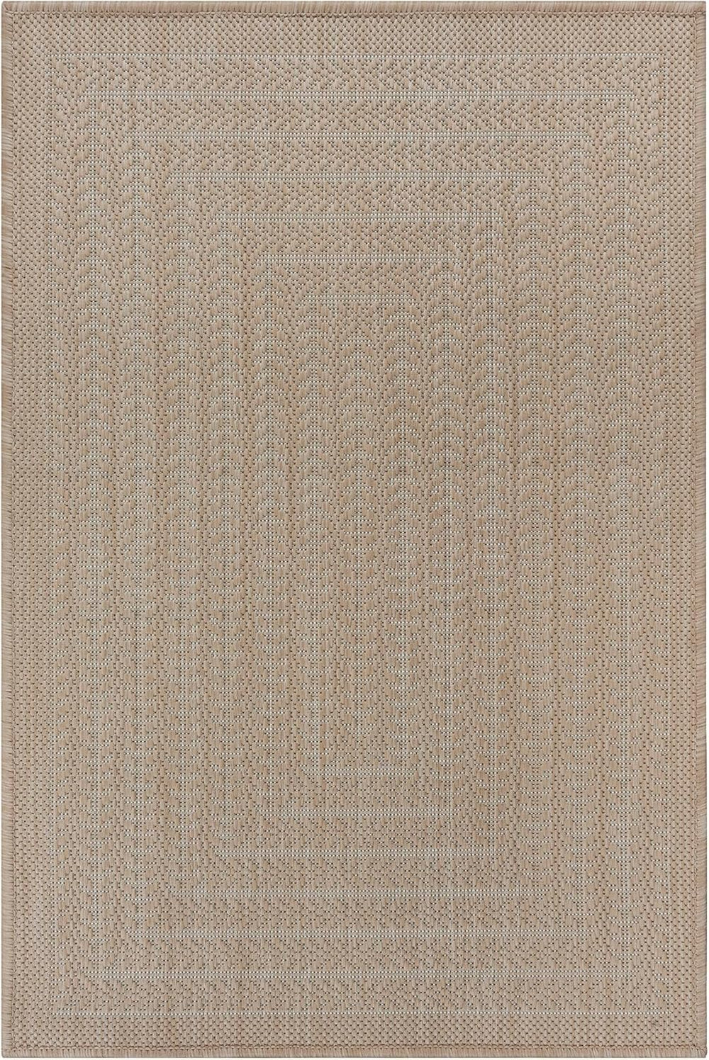 Adiva Rugs Outdoor Indoor Area Rug, Weather Resistant, Easy to Clean, Stain R...
