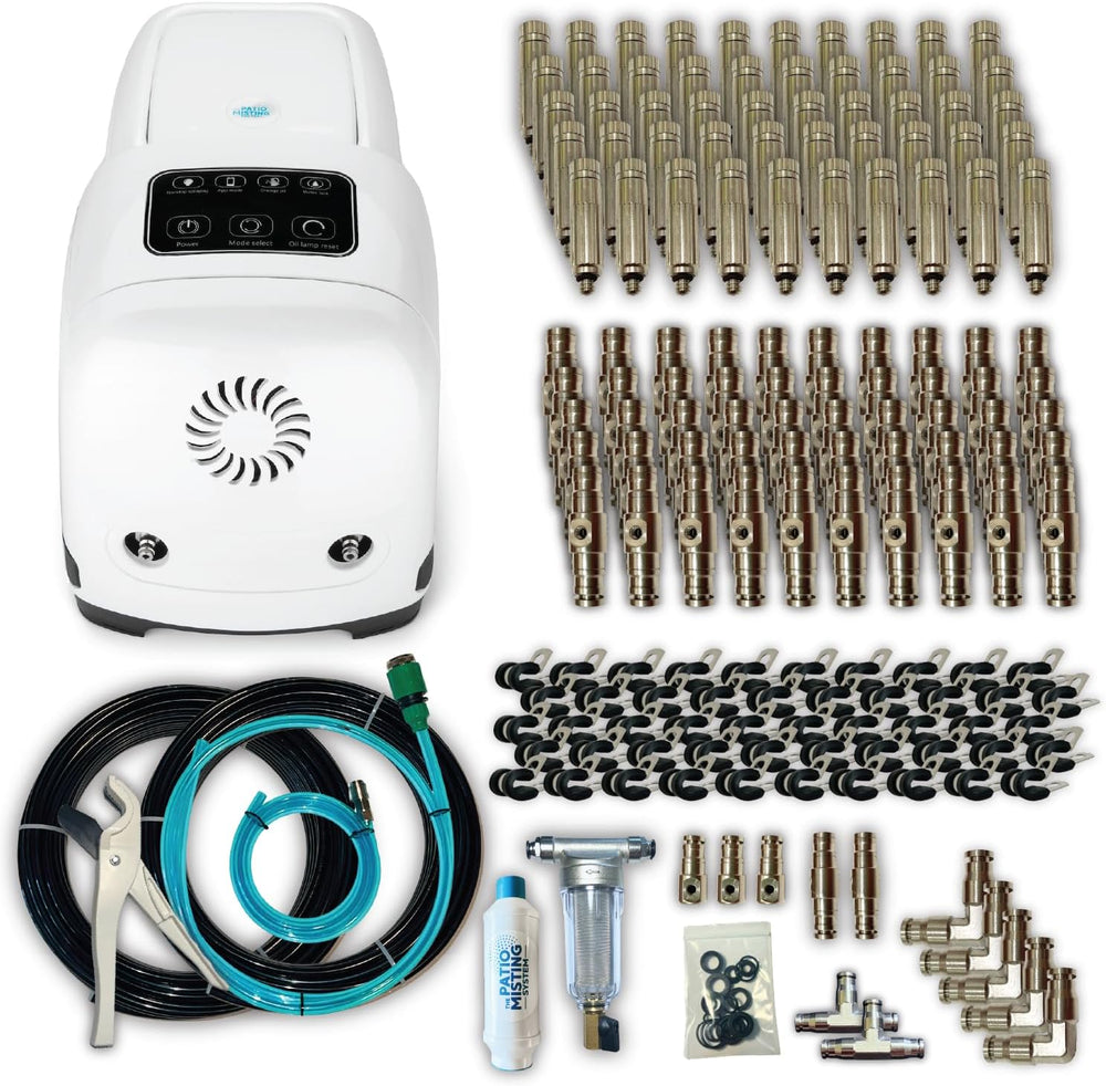 Patio Misters Pro - Ultra Fine Water Mister - Cooling Mist System for Midsize...