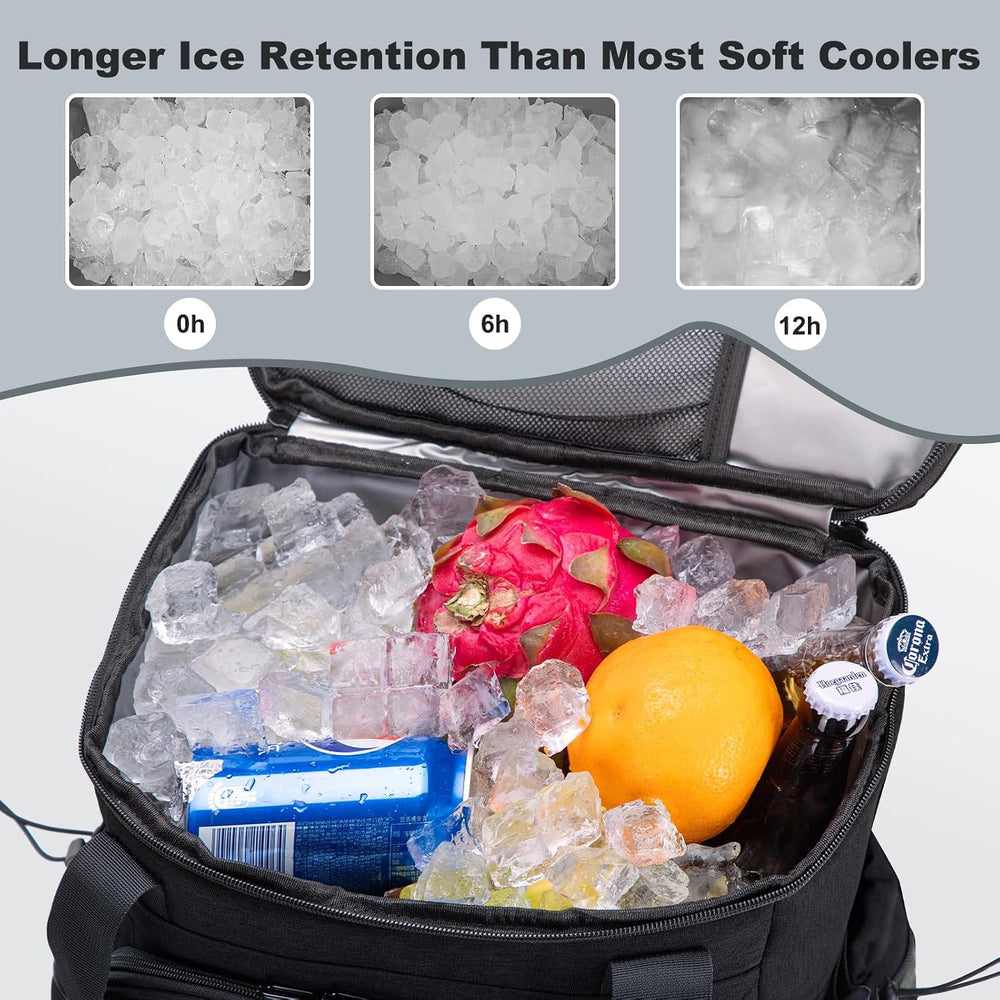 Backpack Coolers Insulated Leak Proof 38cans Soft Insulated Cooler Backpack f...