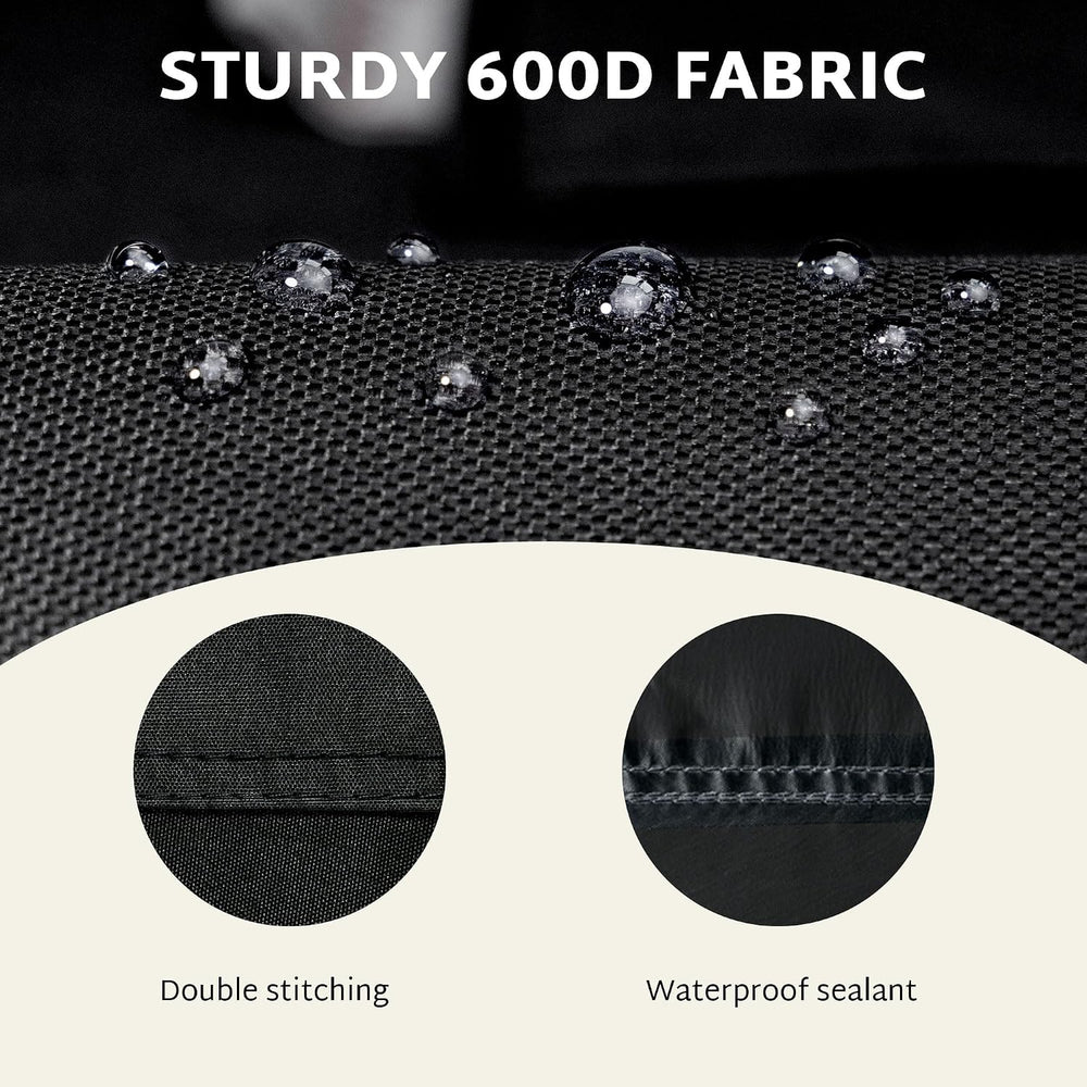 iBirdie Outdoor Round Table Cover 70 x 28 inch, 6 ft, Waterproof, 600D