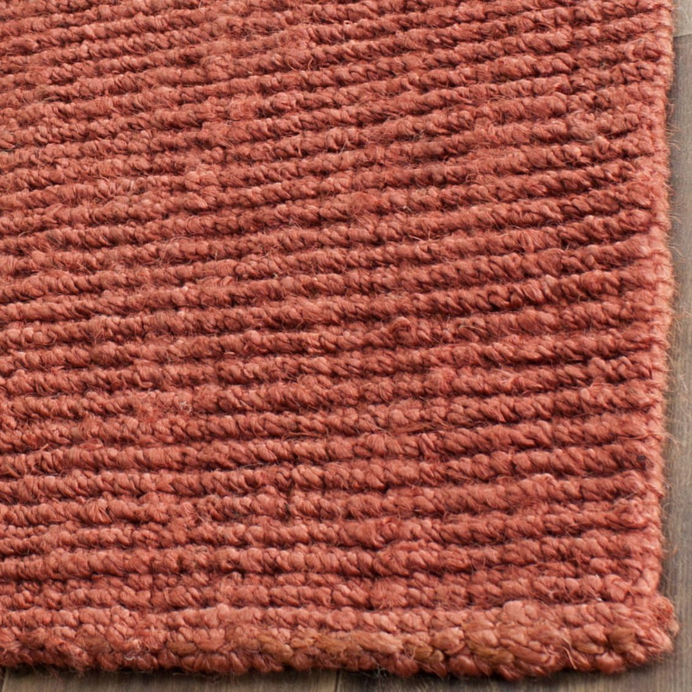 SAFAVIEH Area Rug 10x14 - Natural Fiber Collection - Large - Rust, Handmade J...