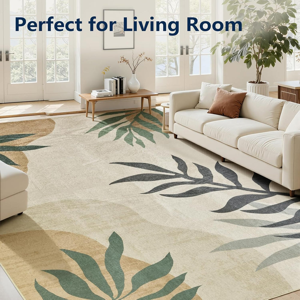 UKISS Washable Outdoor Rug Carpet,Non Slip Portable Outdoor Patio Rugs,8'...