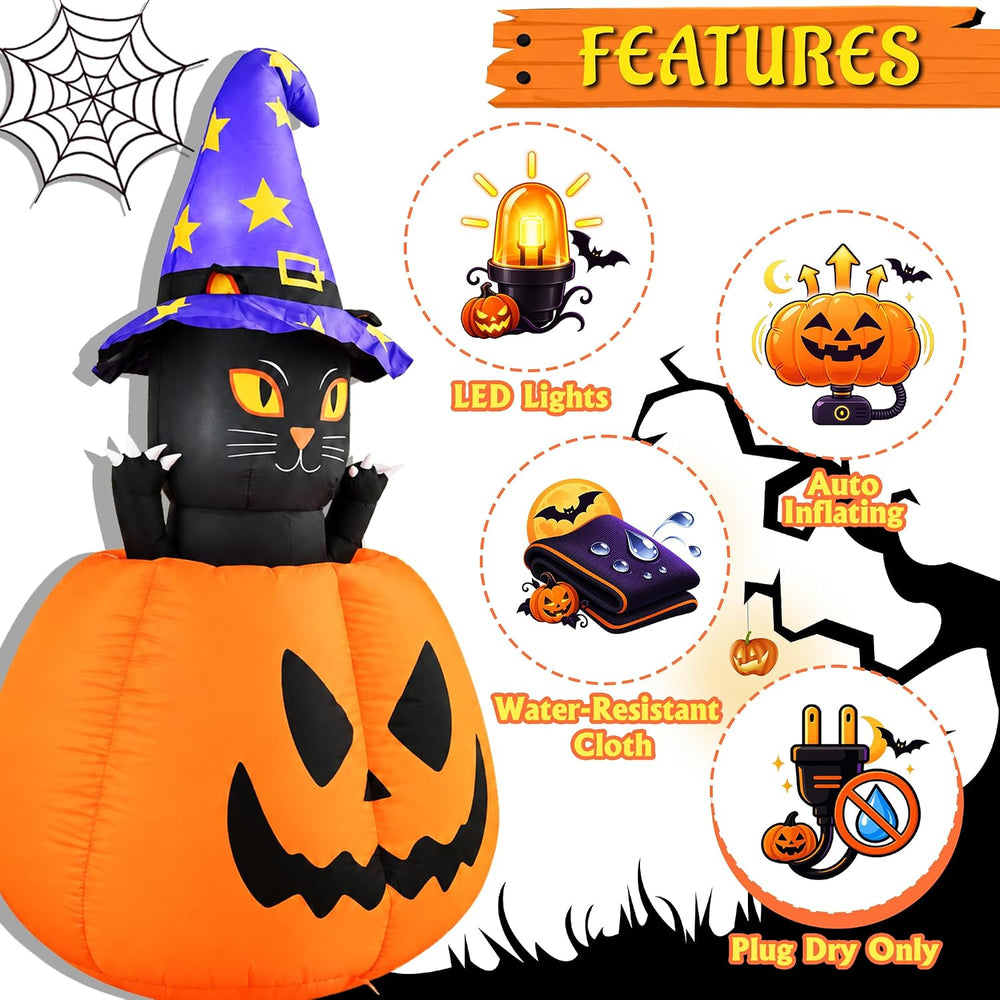 5.3 FT Halloween Inflatable Outdoor Decorations