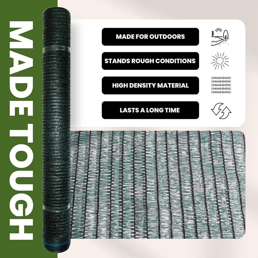 6'x100ft 40% Eyelets Shade Cloth Roll