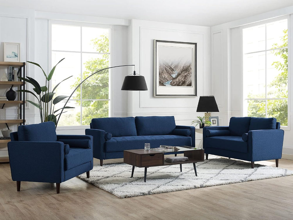 Studio Living® Lexington 39.4" Arm Chair, Mid-Century Modern, Pocket Coi...