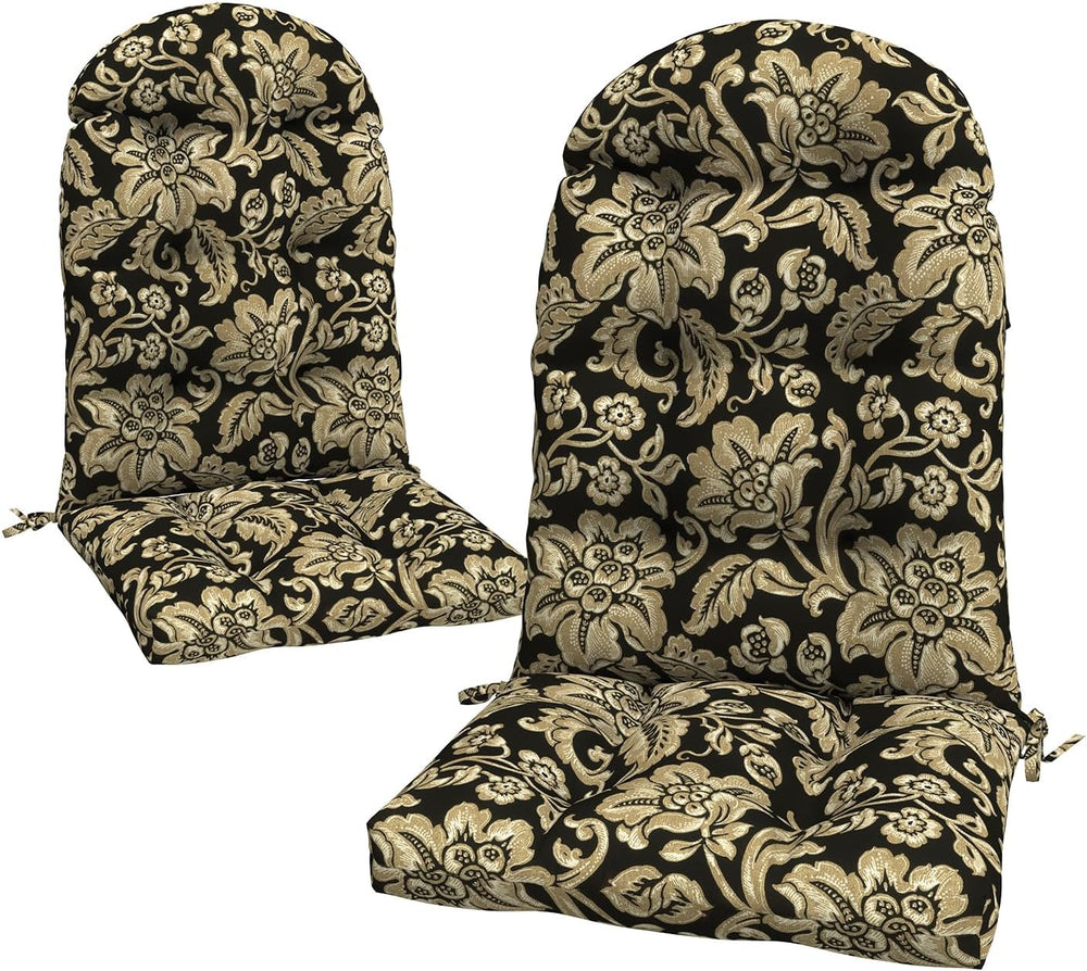LVTXIII 2 Pack Outdoor Adirondack Chair Cushions, 44x19x4 Inch Water Repellen...