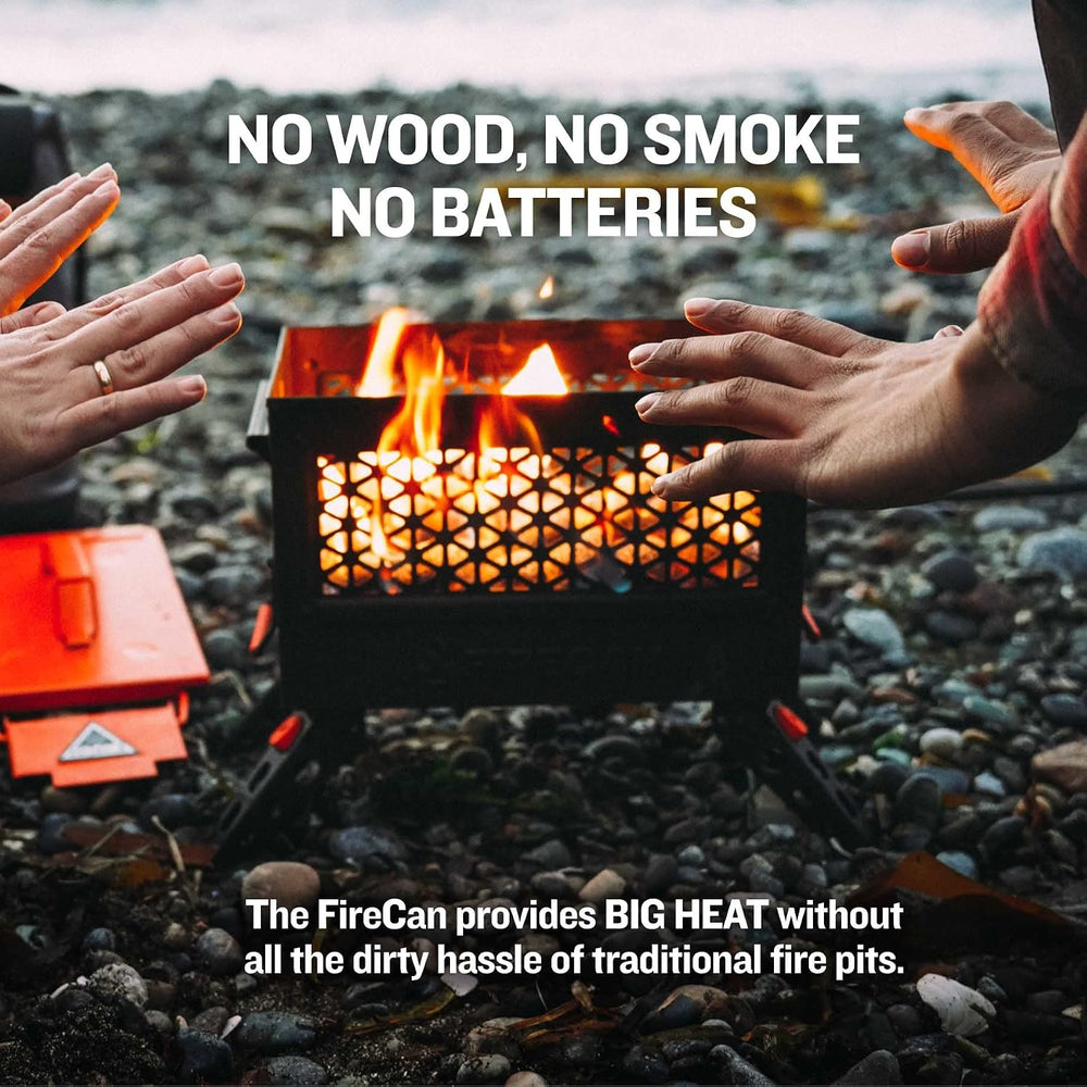 Ignik FireCan Portable Propane Fire Pit with Hose and Regulator