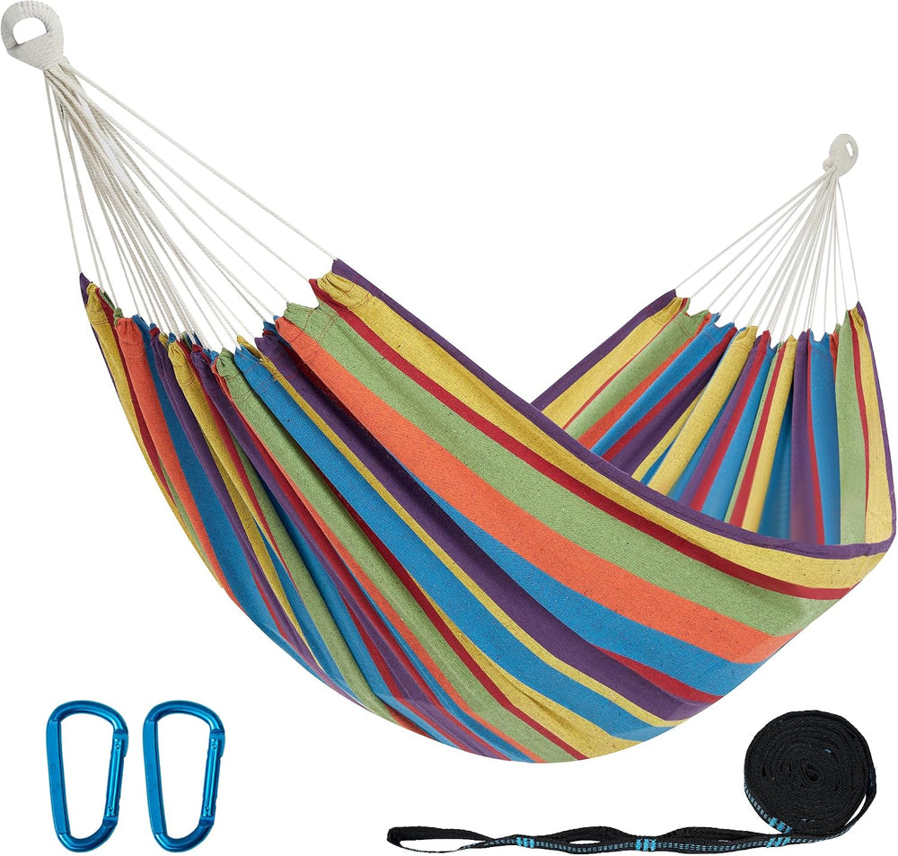 PNAEUT Family Hammock for Outside, 2 Person Tree Hammock for Stand
