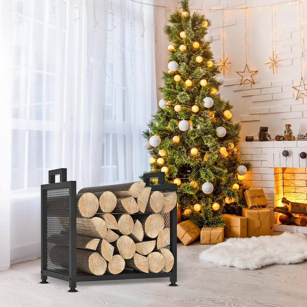 VyGrow Firewood Rack for Indoor, Heavy Duty Fire Wood Racks Holder, 17.32&quo...