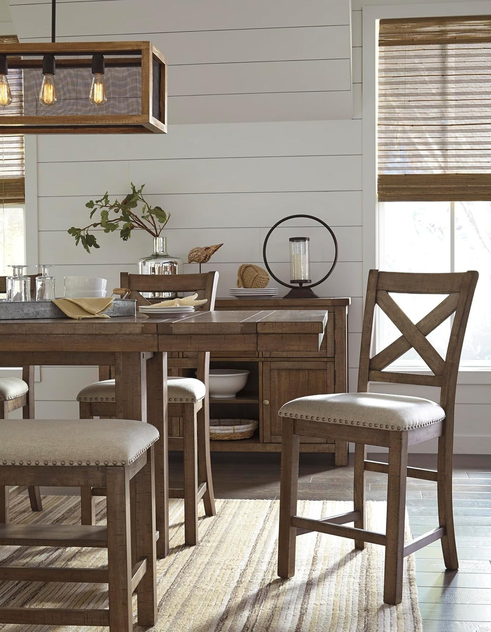 Signature Design by Ashley Moriville Counter Height Dining Extension Table