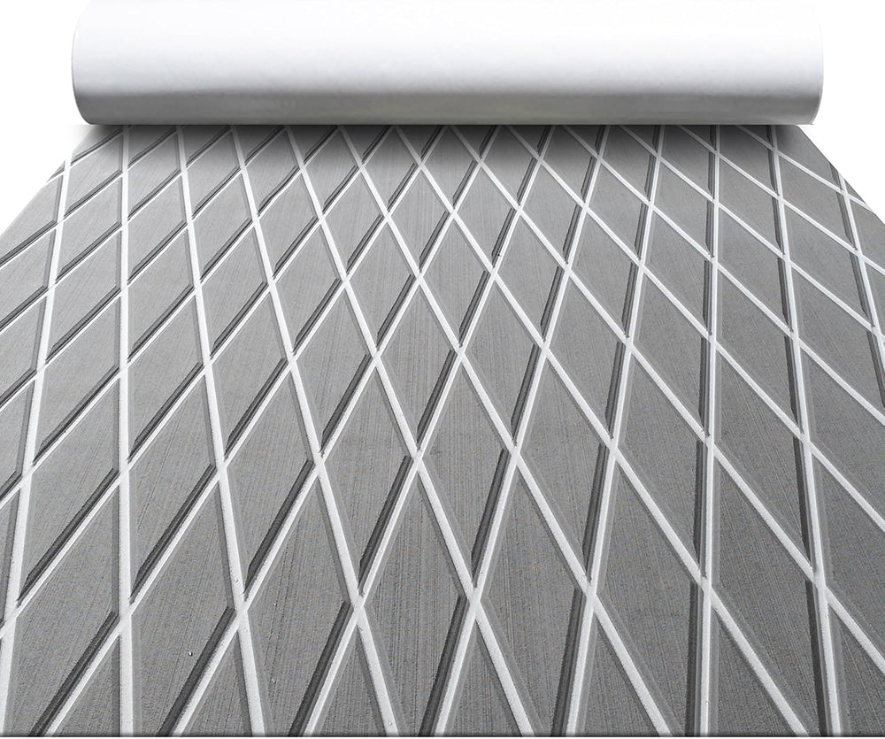 FOCEAN Boat Flooring EVA Foam Boat Decking Marine Mat Non-Slip Self-Adhesive ...
