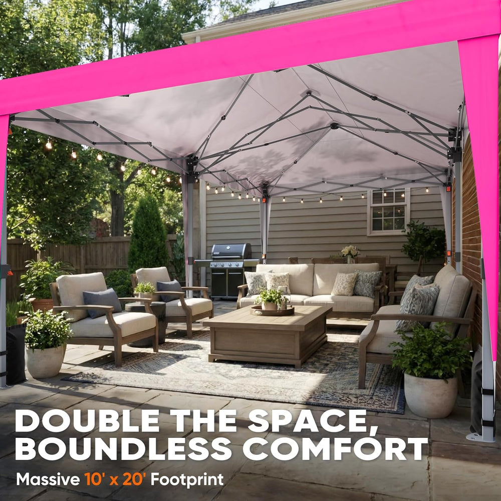 Quictent 10x20 Pop Up Canopy Tent, Event Shelter