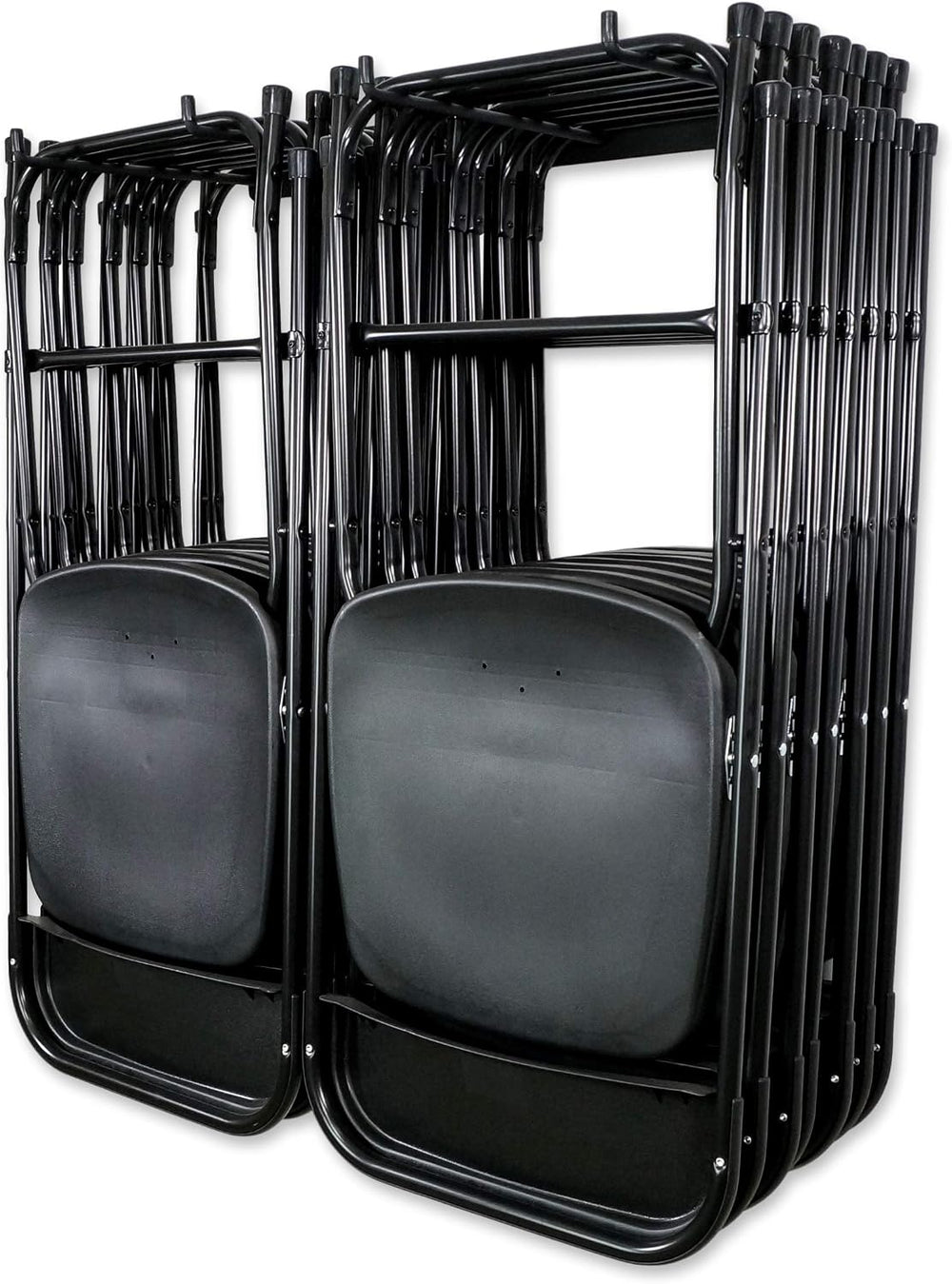 StoreYourBoard Double Chair Storage Rack – 2 Pack Heavy Duty Folding Chair Ra...