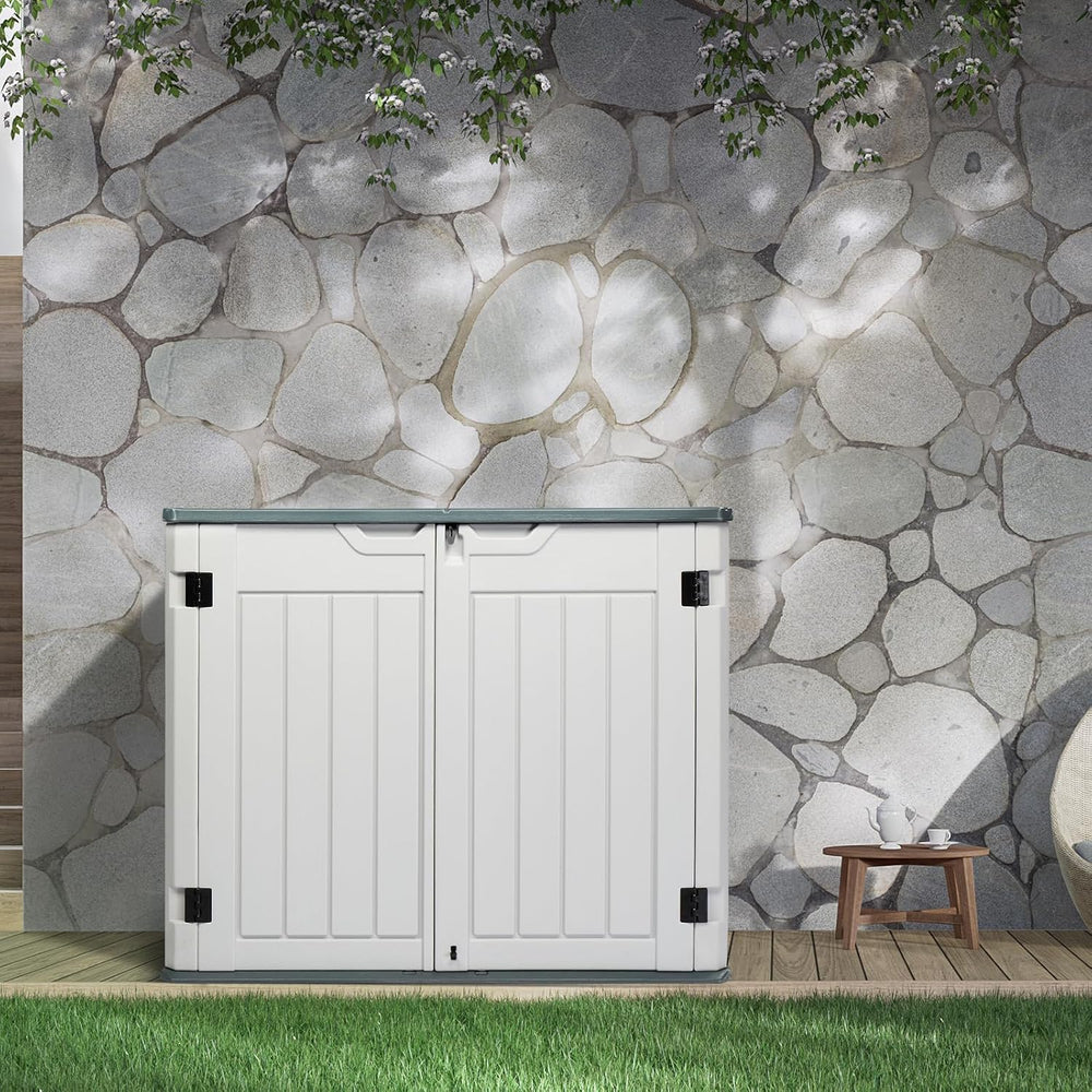 VINGLI Upgraded 260 Gallon Outdoor Storage Box