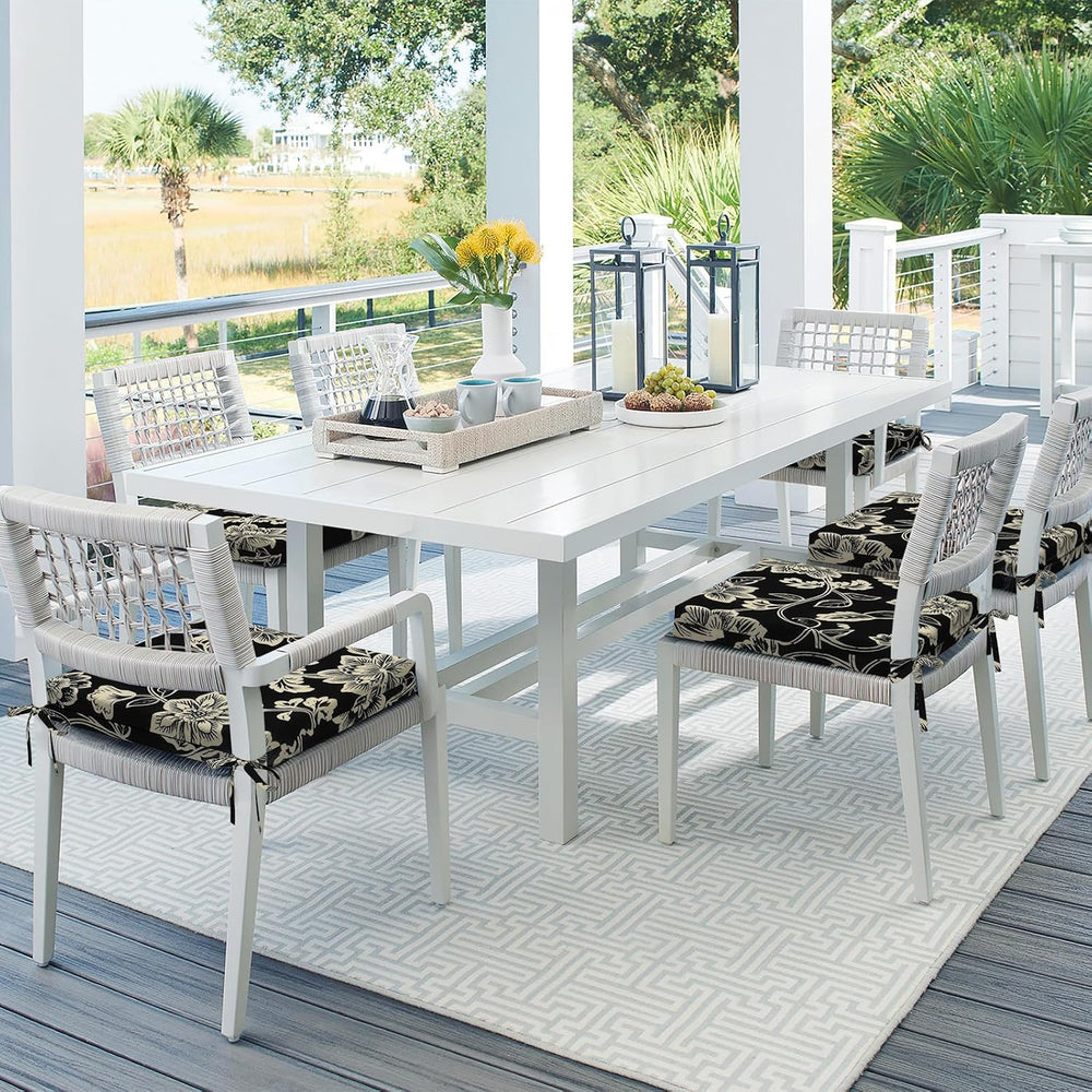 DYTXIII Set of 4 Outdoor Chair Cushions, Water Resistant 18.5"x16"x...
