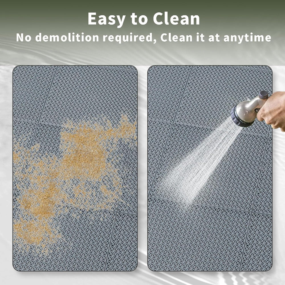 Fast-Drying Outdoor Decking for Garden, Kennel, Storage Shed, Basement, Garag...