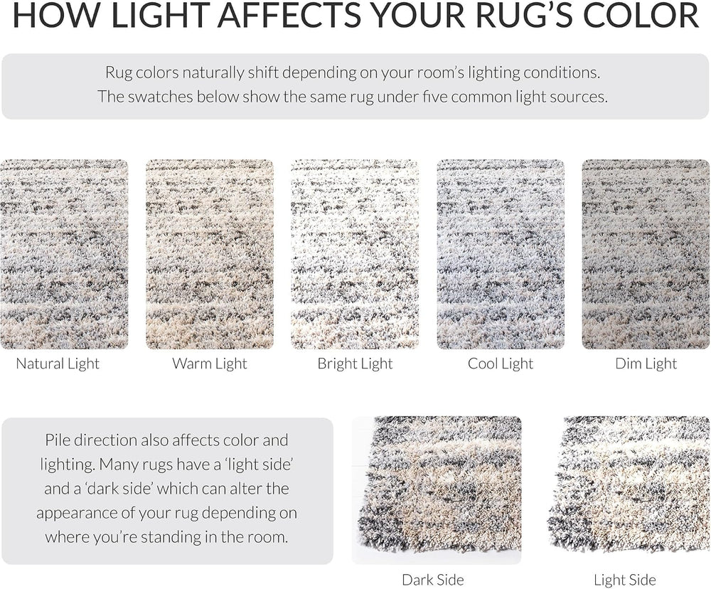 SAFAVIEH Fontana Shag Collection Area Rug - 5'3" x 7'6", Gr...