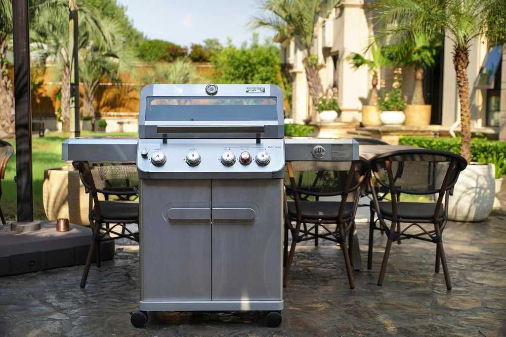 Monument Grills Mesa Series, 4+1 Outdoor Barbecue Stainless Steel Propane Gas...